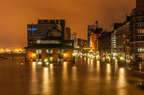 Hochwasser am Fischmarkt III von elbvue von elbvue