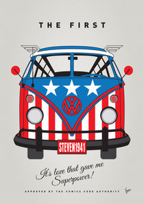 MY SUPERHERO-VW-T1-Captain America von chungkong