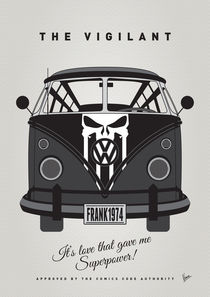 MY SUPERHERO-VW-T1-Punisher by chungkong