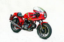 Ducati 900 SS Königswelle ARTWORK von Ingo Laue