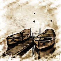 Twin Boats by Carmen Wolters