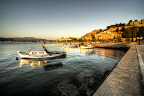 Nafplion Harbour at dusk  von Rob Hawkins