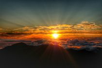 Über den Wolken - Haleakala Sunrise von Maria Killinger
