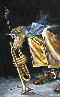 Smok'in Trumpet by Robin (Rob) Pelton