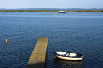 Little Boat By The Dock by Aidan Moran