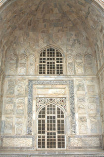 Taj Mahal Facade - Agra - India by Aidan Moran