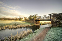 Ayshford Bridge Winter  von Rob Hawkins