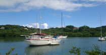 Anchorage In Antigua von Malcolm Snook