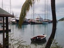 Yacht Harbor Antigua von Malcolm Snook