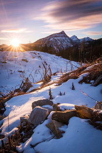 Letztes Licht am Staff by Lukas Kirchgasser