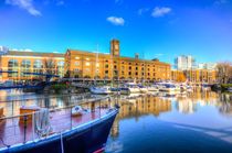 St Katherines Dock London von David Pyatt