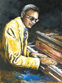 Study of Ray Charles by Robin (Rob) Pelton