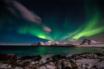 Flaming Aurora by Stein Liland