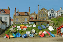 Dinghy Park, Runswick Bay von Rod Johnson