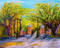 Toomer's Corner Oaks von eloiseart