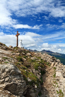 Castellazzo peak - vertical composition by Antonio Scarpi