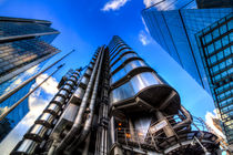 The Lloyd's of London Cheesegrater and Willis Group London by David Pyatt