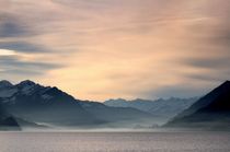 Abendstimmung am Brienzersee von Bruno Schmidiger