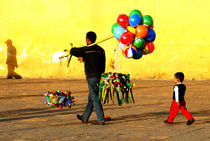 el vendedor de globos by Baptiste Riethmann