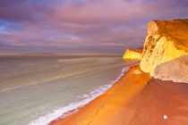 Sunrise on the south coast of England by Sara Winter