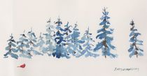 Winter Spruces von Sandy McDermott