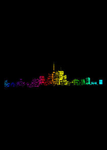 Toronto Skyline Gradient von Brian Carson