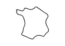 Frankreich franzoesische Karte Landkarte Grenzen Atlas von lineamentum