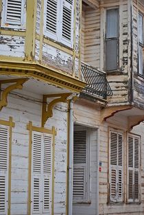 wooden houses in Istanbul... 4 by loewenherz-artwork