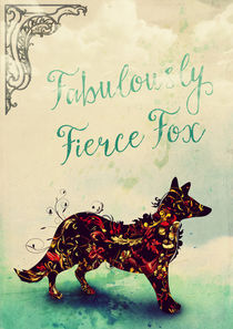 Fabulously Fierce Fox von Sybille Sterk