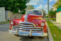 Pontiac-Oldtimer in Havanna, Cuba von Christian Behring
