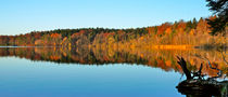 Bavarian Fall at a Lake von Thomas Matzl