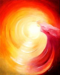 Seelenreise ins Licht - spirituelle Kunst by Marita Zacharias