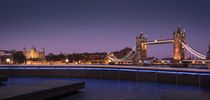 The Tower of London and Tower Bridge by James Rowland