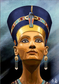 Nefertiti by Delphine Antoine-Chaperon