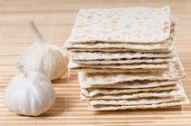 Stack of dry matza by Arletta Cwalina