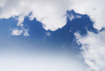 White cumulus clouds formation by Arletta Cwalina