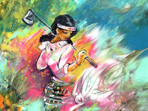 Lady Golf 02 von Miki de Goodaboom