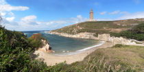 Herkules-Leuchtturm von A Coruna by Sabine Radtke