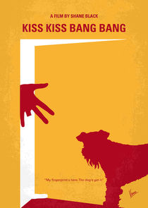 No452 My Kiss Kiss Bang Bang minimal movie poster von chungkong