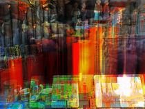coloured window II.I | abstract von urs-foto-art