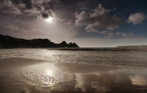 Three Cliffs Bay Gower by Leighton Collins