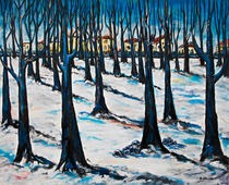Winter im Park by Eberhard Schmidt-Dranske