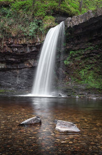 Lady Falls or Sgwd Gwladus von Leighton Collins