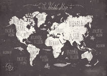 The World Map von Mike Koubou