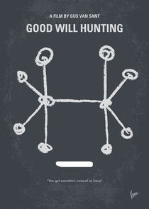 No461 My Good Will Hunting minimal movie poster by chungkong