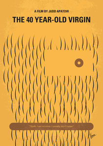 No465 My The 40 Year Old Virgin minimal movie poster von chungkong