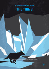 No466 My The Thing minimal movie poster von chungkong