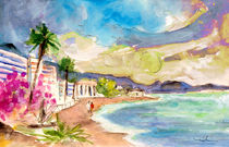 Nerja Beach 03 von Miki de Goodaboom