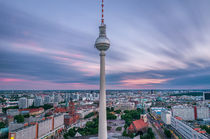 Berlin im Sonnenuntergang I von elbvue by elbvue