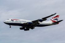 British Airways Boeing 747 von David Pyatt